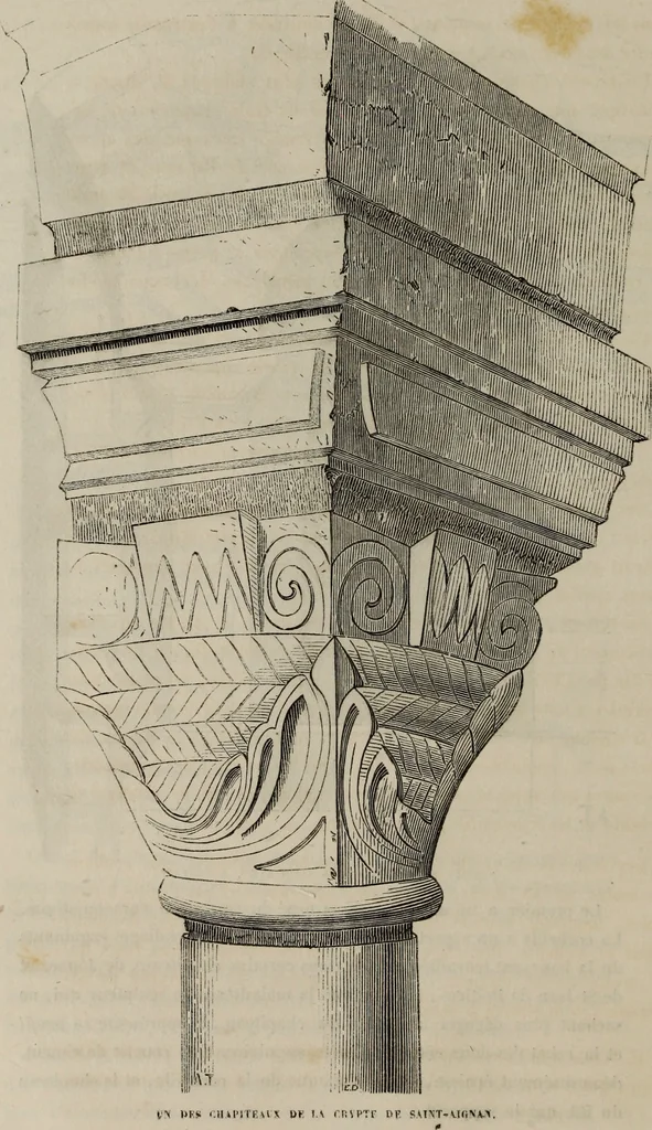 An illustration from Abecedaire ou rudiment d'archelogie : architecture religieuse ..., 1867, leaf 95