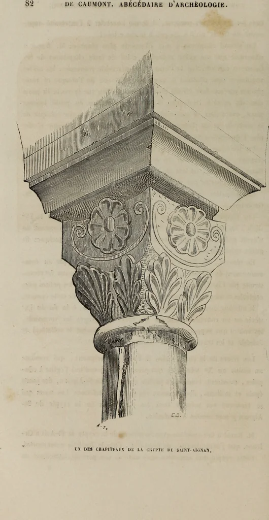 An illustration from Abecedaire ou rudiment d'archelogie : architecture religieuse ..., 1867, leaf 97