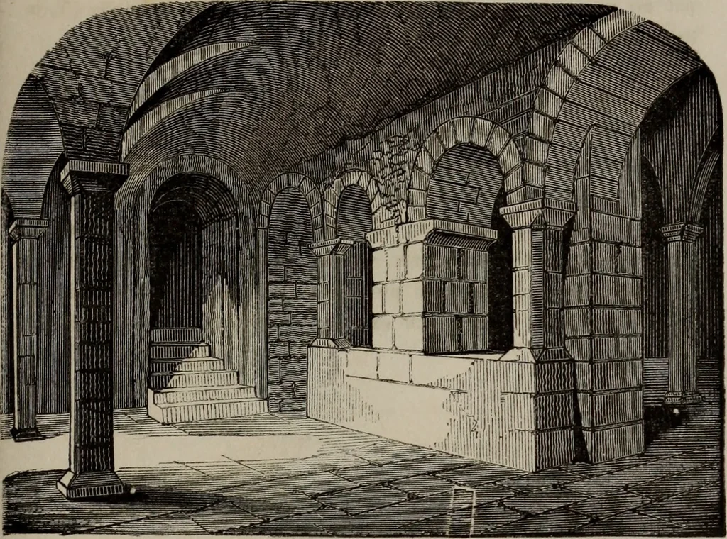 An illustration from Abecedaire ou rudiment d'archelogie : architecture religieuse ..., 1867, leaf 98