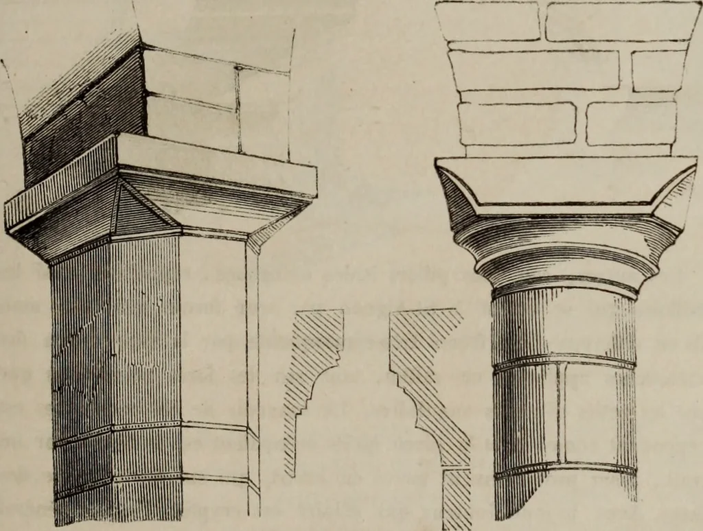 An illustration from Abecedaire ou rudiment d'archelogie : architecture religieuse ..., 1867, leaf 98