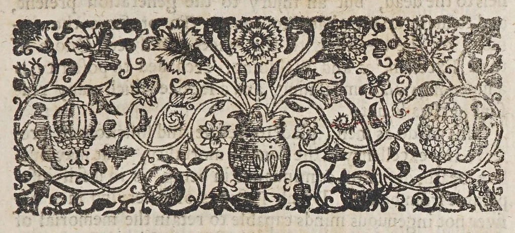 An illustration from Abel being dead yet speaketh; or, The life & death of that deservedly famous man of God, Mr John Cotton, : late teacher of the church of Christ, at Boston in New-England., 1658, leaf 9