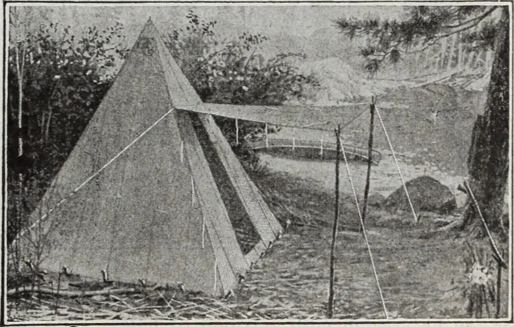 An illustration from Abercrombie & Fitch Co., New York : outfitting catalogue., 1916, leaf 10