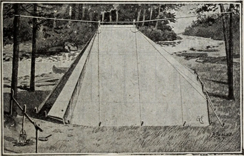An illustration from Abercrombie & Fitch Co., New York : outfitting catalogue., 1916, leaf 10