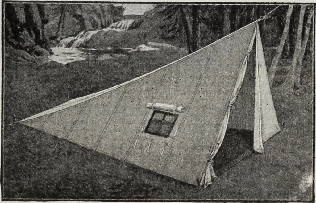 An illustration from Abercrombie & Fitch Co., New York : outfitting catalogue., 1916, leaf 12