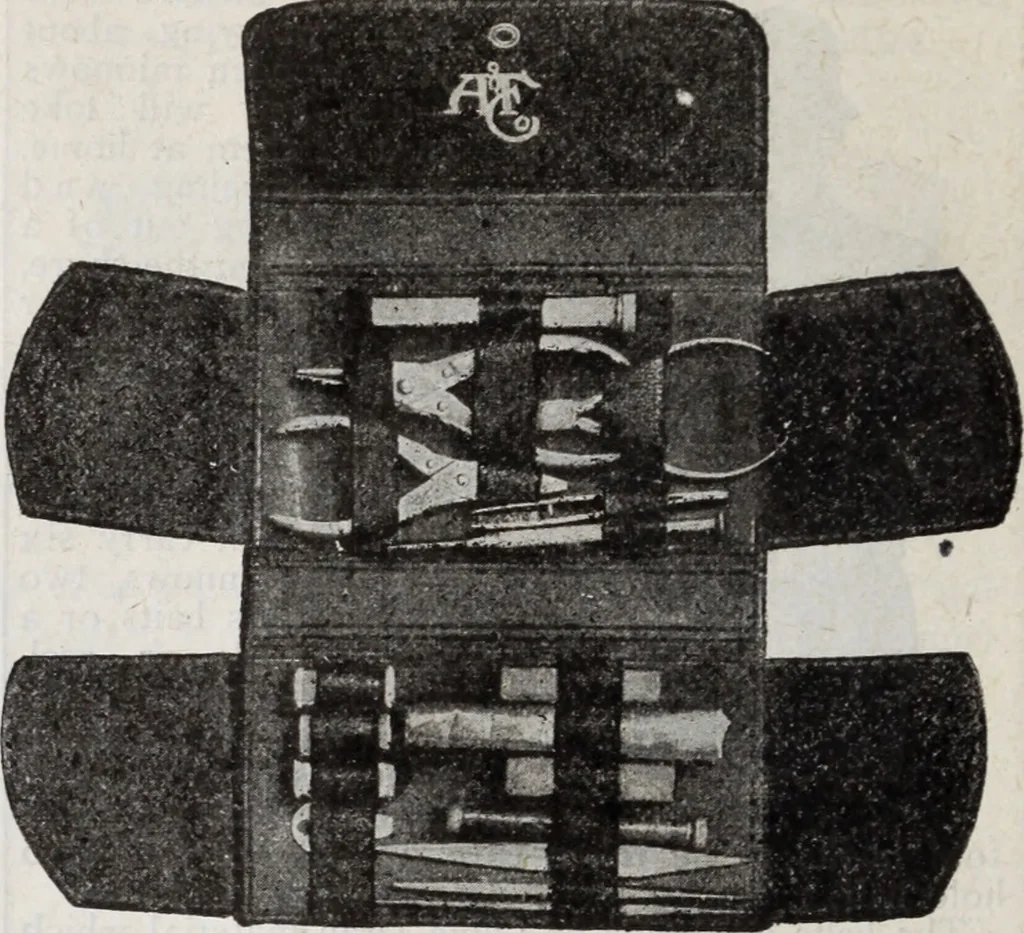 An illustration from Abercrombie & Fitch Co., New York : outfitting catalogue., 1916, leaf 141