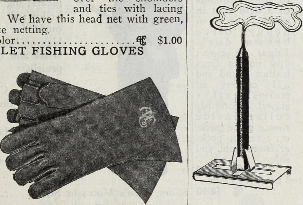 An illustration from Abercrombie & Fitch Co., New York : outfitting catalogue., 1916, leaf 142