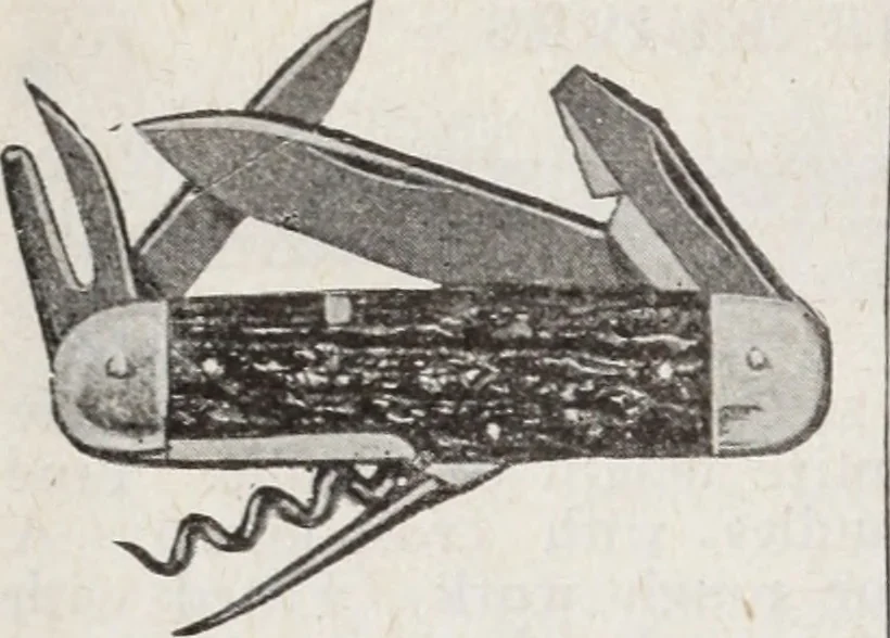 An illustration from Abercrombie & Fitch Co., New York : outfitting catalogue., 1916, leaf 27