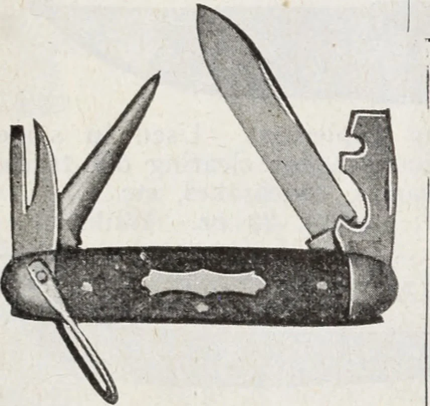An illustration from Abercrombie & Fitch Co., New York : outfitting catalogue., 1916, leaf 27