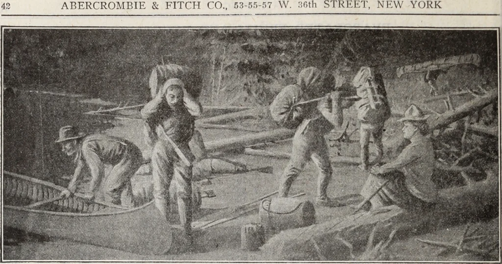 An illustration from Abercrombie & Fitch Co., New York : outfitting catalogue., 1916, leaf 43