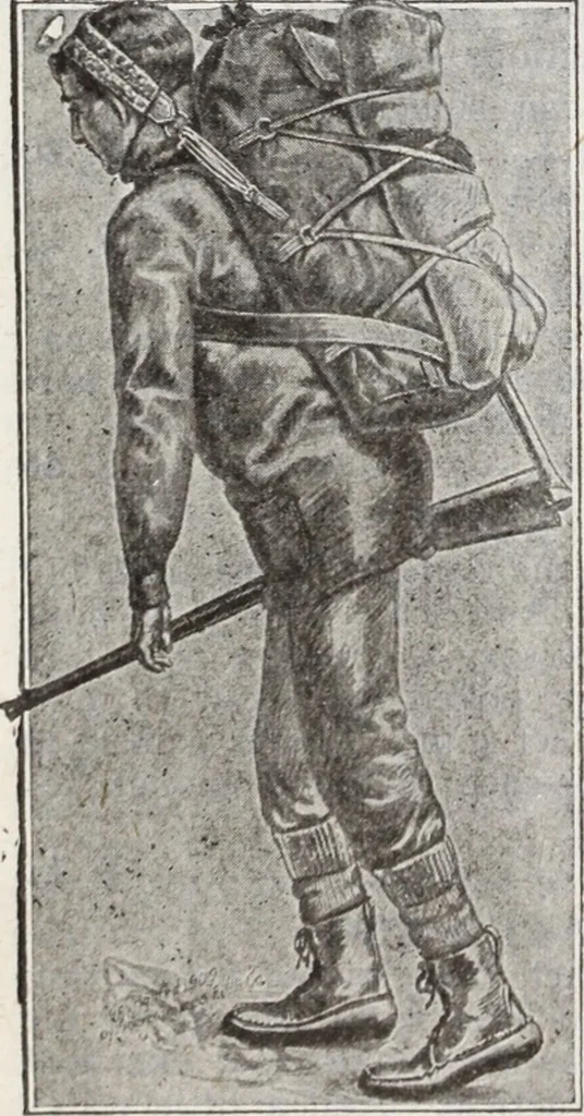 An illustration from Abercrombie & Fitch Co., New York : outfitting catalogue., 1916, leaf 43