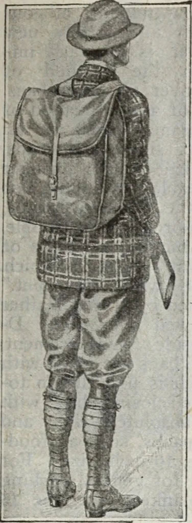 An illustration from Abercrombie & Fitch Co., New York : outfitting catalogue., 1916, leaf 44