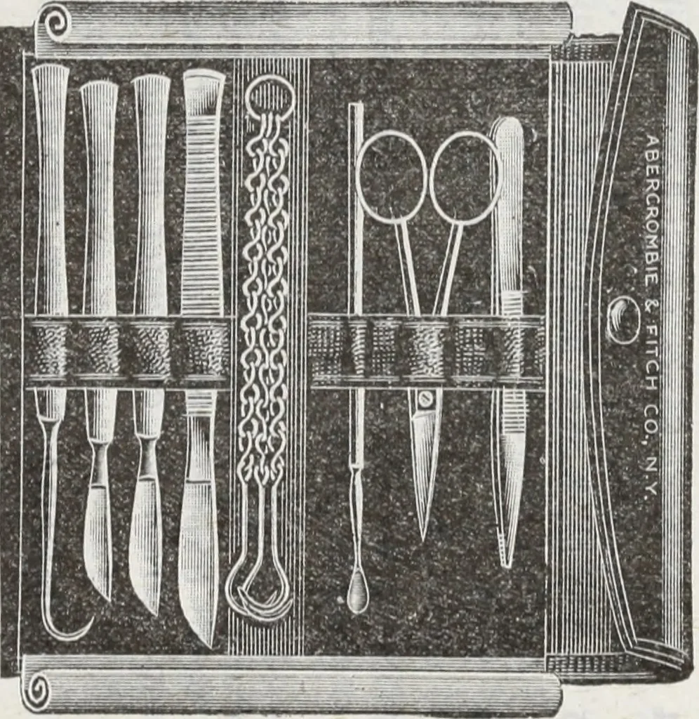 An illustration from Abercrombie & Fitch Co., New York : outfitting catalogue., 1916, leaf 84