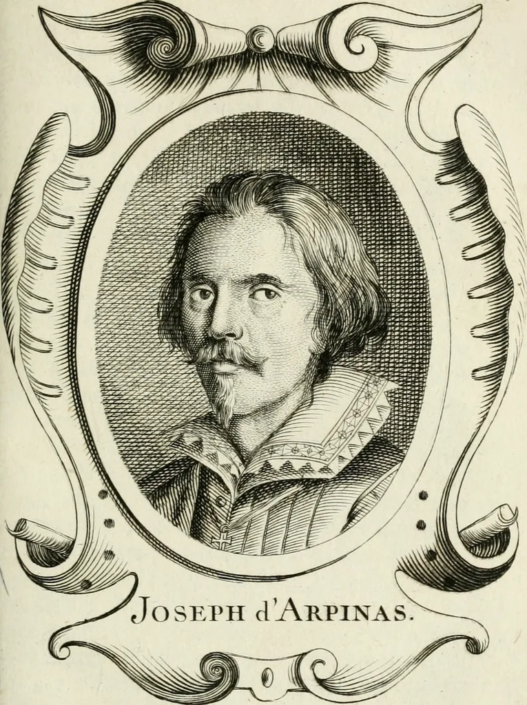 An illustration from Abrégé de la vie des plus fameux peintres, avec leurs portraits gravés en taille-douce, les indications de leurs principaux ouvrages, quelques réflexions sur leurs caractères, et la maniere de connoître les desseins et les tableaux des grands maîtres, 1762, leaf 292