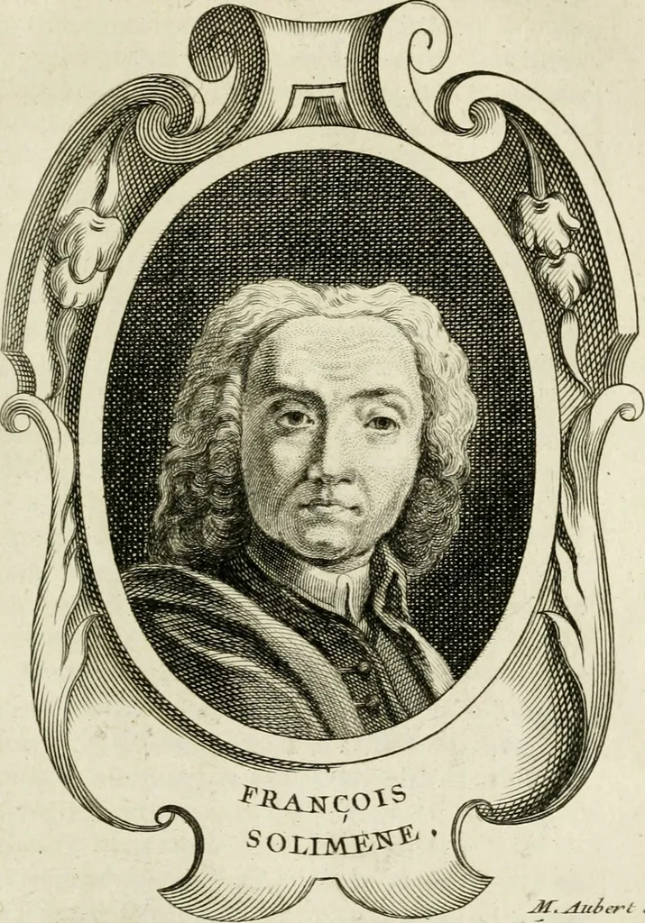An illustration from Abrégé de la vie des plus fameux peintres, avec leurs portraits gravés en taille-douce, les indications de leurs principaux ouvrages, quelques réflexions sur leurs caractères, et la maniere de connoître les desseins et les tableaux des grands maîtres, 1762, leaf 388