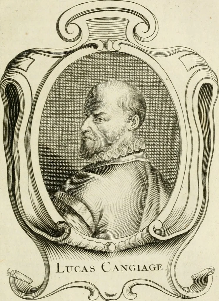 An illustration from Abrégé de la vie des plus fameux peintres, avec leurs portraits gravés en taille-douce, les indications de leurs principaux ouvrages, quelques réflexions sur leurs caractères, et la maniere de connoître les desseins et les tableaux des grands maîtres, 1762, leaf 410