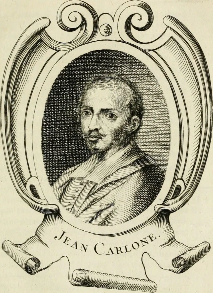An illustration from Abrégé de la vie des plus fameux peintres, avec leurs portraits gravés en taille-douce, les indications de leurs principaux ouvrages, quelques réflexions sur leurs caractères, et la maniere de connoître les desseins et les tableaux des grands maîtres, 1762, leaf 424