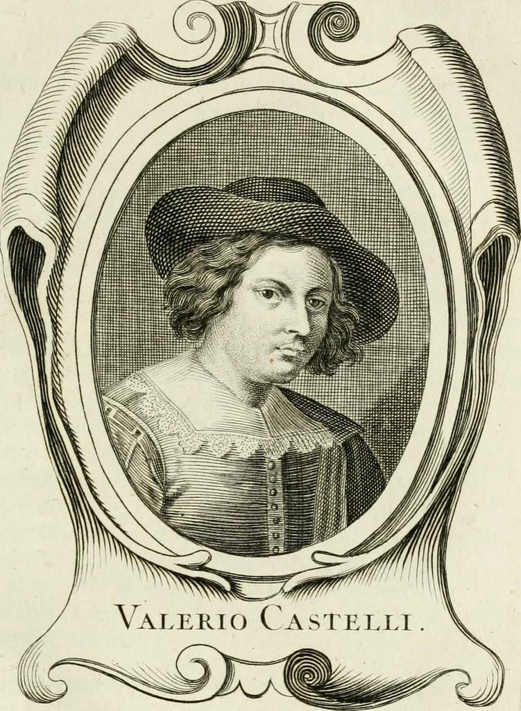 An illustration from Abrégé de la vie des plus fameux peintres, avec leurs portraits gravés en taille-douce, les indications de leurs principaux ouvrages, quelques réflexions sur leurs caractères, et la maniere de connoître les desseins et les tableaux des grands maîtres, 1762, leaf 442