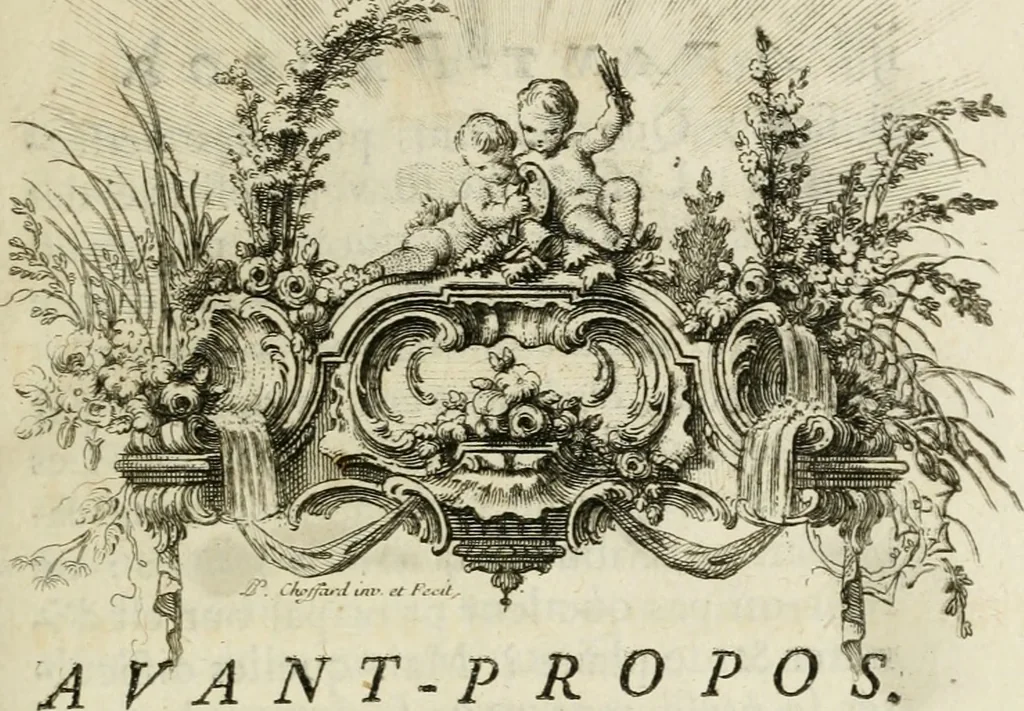 An illustration from Abrégé de la vie des plus fameux peintres, avec leurs portraits gravés en taille-douce, les indications de leurs principaux ouvrages, quelques réflexions sur leurs caractères, et la maniere de connoître les desseins et les tableaux des grands maîtres, 1762, leaf 10