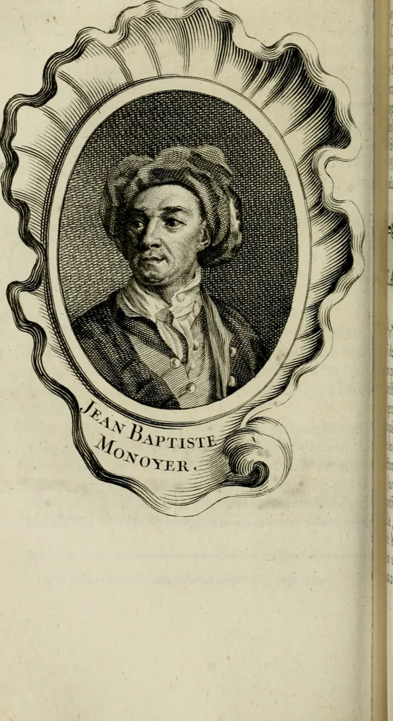 An illustration from Abrégé de la vie des plus fameux peintres, avec leurs portraits gravés en taille-douce, les indications de leurs principaux ouvrages, quelques réflexions sur leurs caractères, et la maniere de connoître les desseins et les tableaux des grands maîtres, 1762, leaf 249