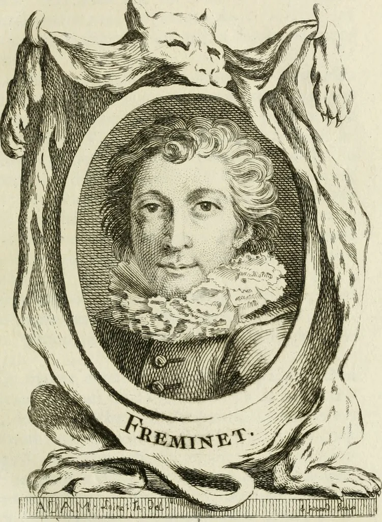 An illustration from Abrégé de la vie des plus fameux peintres, avec leurs portraits gravés en taille-douce, les indications de leurs principaux ouvrages, quelques réflexions sur leurs caractères, et la maniere de connoître les desseins et les tableaux des grands maîtres, 1762, leaf 26