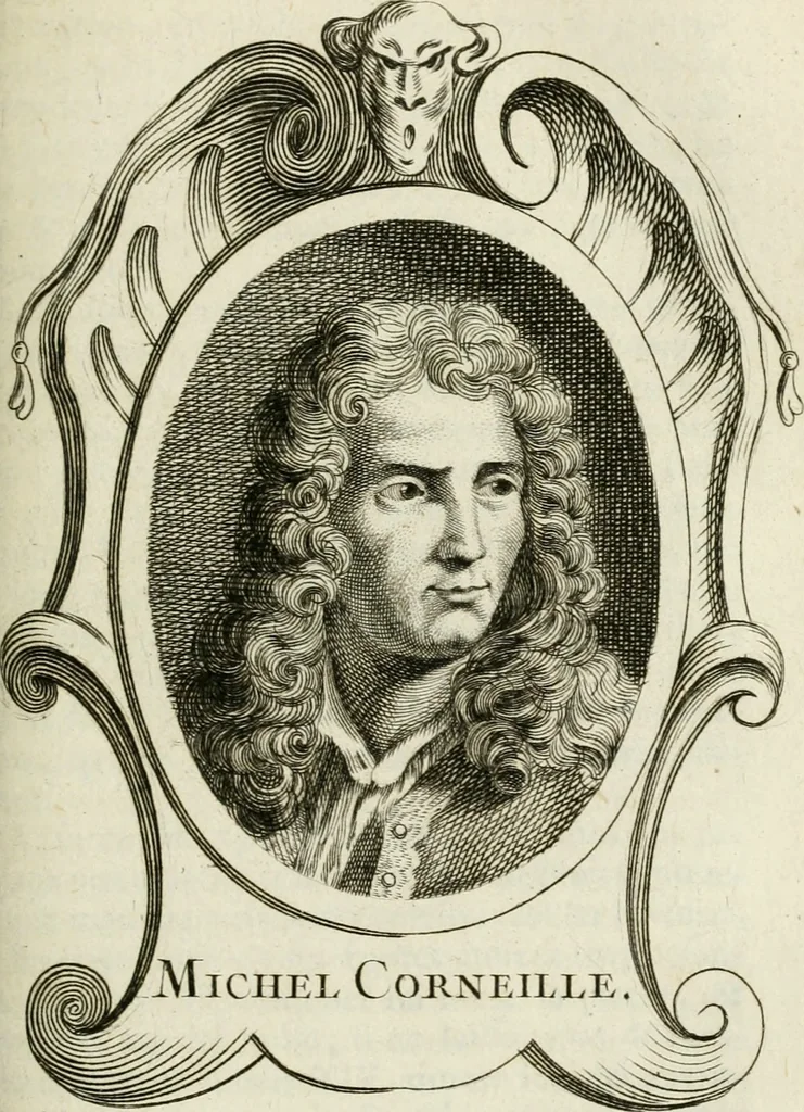 An illustration from Abrégé de la vie des plus fameux peintres, avec leurs portraits gravés en taille-douce, les indications de leurs principaux ouvrages, quelques réflexions sur leurs caractères, et la maniere de connoître les desseins et les tableaux des grands maîtres, 1762, leaf 272