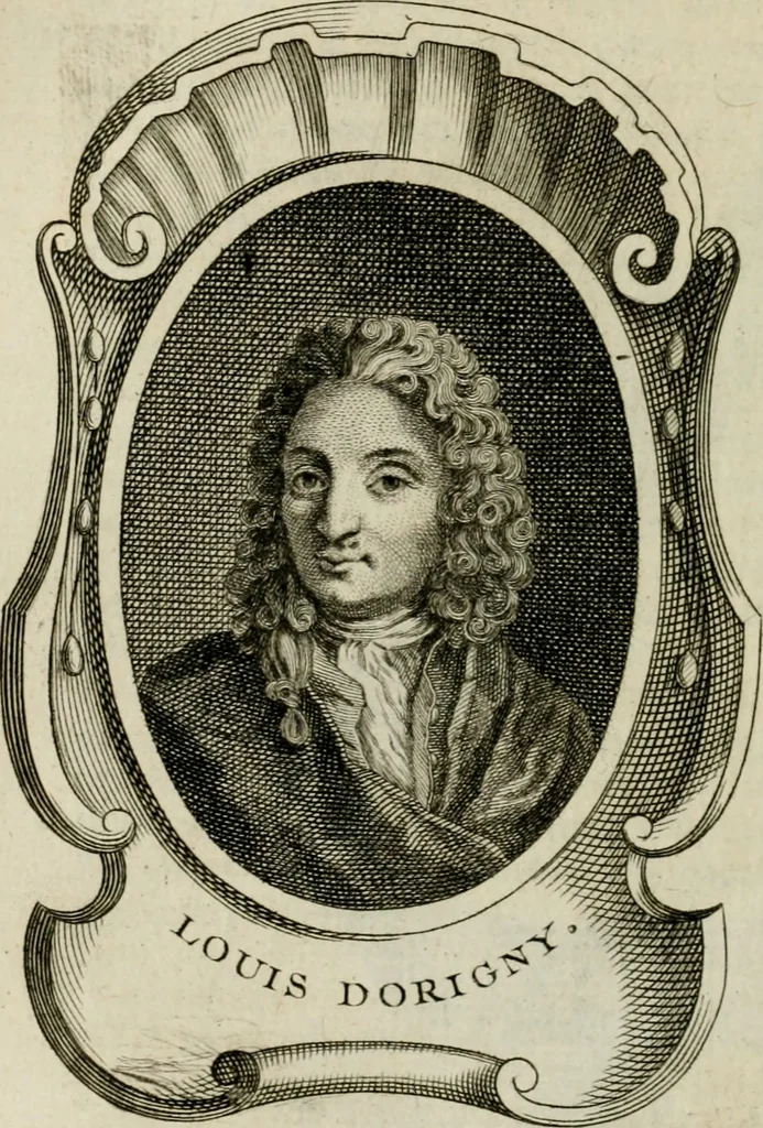 An illustration from Abrégé de la vie des plus fameux peintres, avec leurs portraits gravés en taille-douce, les indications de leurs principaux ouvrages, quelques réflexions sur leurs caractères, et la maniere de connoître les desseins et les tableaux des grands maîtres, 1762, leaf 365