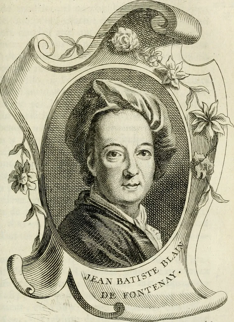 An illustration from Abrégé de la vie des plus fameux peintres, avec leurs portraits gravés en taille-douce, les indications de leurs principaux ouvrages, quelques réflexions sur leurs caractères, et la maniere de connoître les desseins et les tableaux des grands maîtres, 1762, leaf 376
