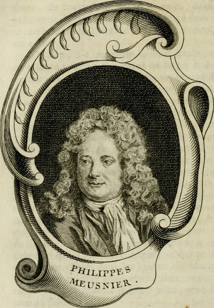 An illustration from Abrégé de la vie des plus fameux peintres, avec leurs portraits gravés en taille-douce, les indications de leurs principaux ouvrages, quelques réflexions sur leurs caractères, et la maniere de connoître les desseins et les tableaux des grands maîtres, 1762, leaf 385