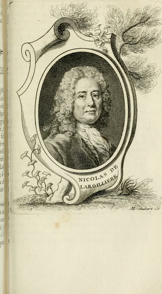 An illustration from Abrégé de la vie des plus fameux peintres, avec leurs portraits gravés en taille-douce, les indications de leurs principaux ouvrages, quelques réflexions sur leurs caractères, et la maniere de connoître les desseins et les tableaux des grands maîtres, 1762, leaf 394