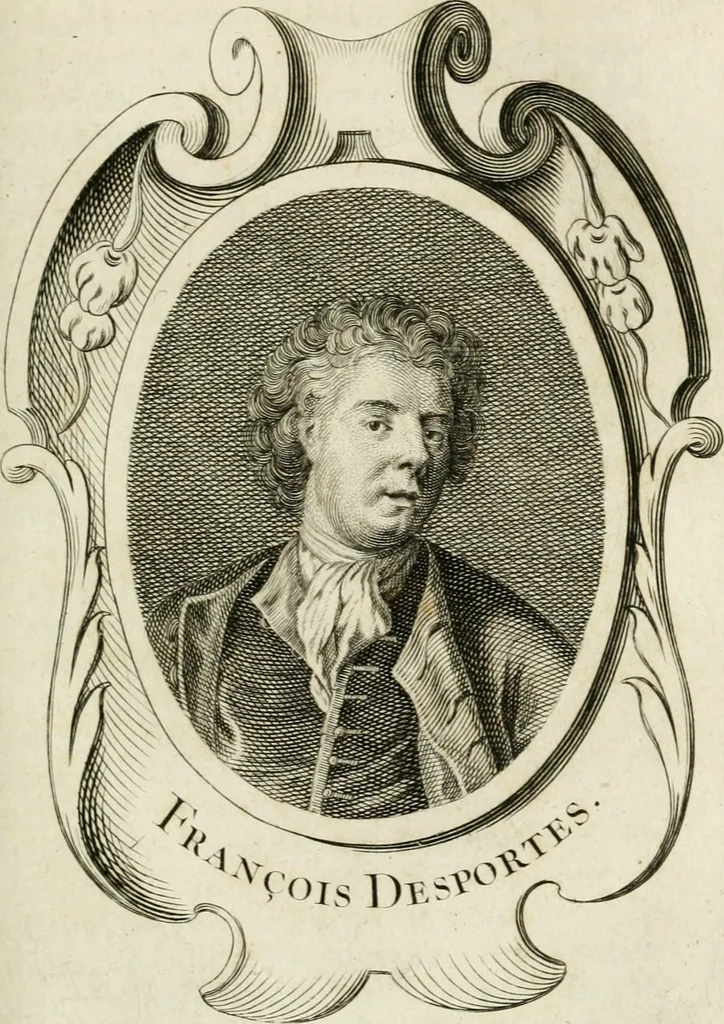 An illustration from Abrégé de la vie des plus fameux peintres, avec leurs portraits gravés en taille-douce, les indications de leurs principaux ouvrages, quelques réflexions sur leurs caractères, et la maniere de connoître les desseins et les tableaux des grands maîtres, 1762, leaf 440