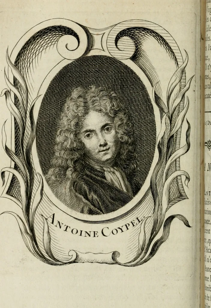 An illustration from Abrégé de la vie des plus fameux peintres, avec leurs portraits gravés en taille-douce, les indications de leurs principaux ouvrages, quelques réflexions sur leurs caractères, et la maniere de connoître les desseins et les tableaux des grands maîtres, 1762, leaf 449