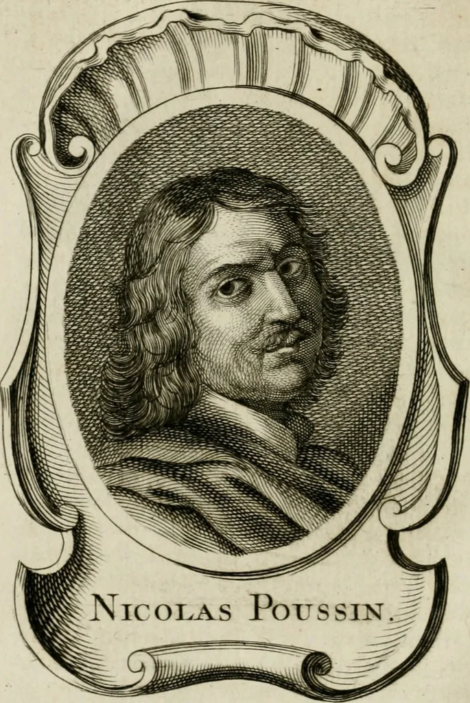 An illustration from Abrégé de la vie des plus fameux peintres, avec leurs portraits gravés en taille-douce, les indications de leurs principaux ouvrages, quelques réflexions sur leurs caractères, et la maniere de connoître les desseins et les tableaux des grands maîtres, 1762, leaf 51