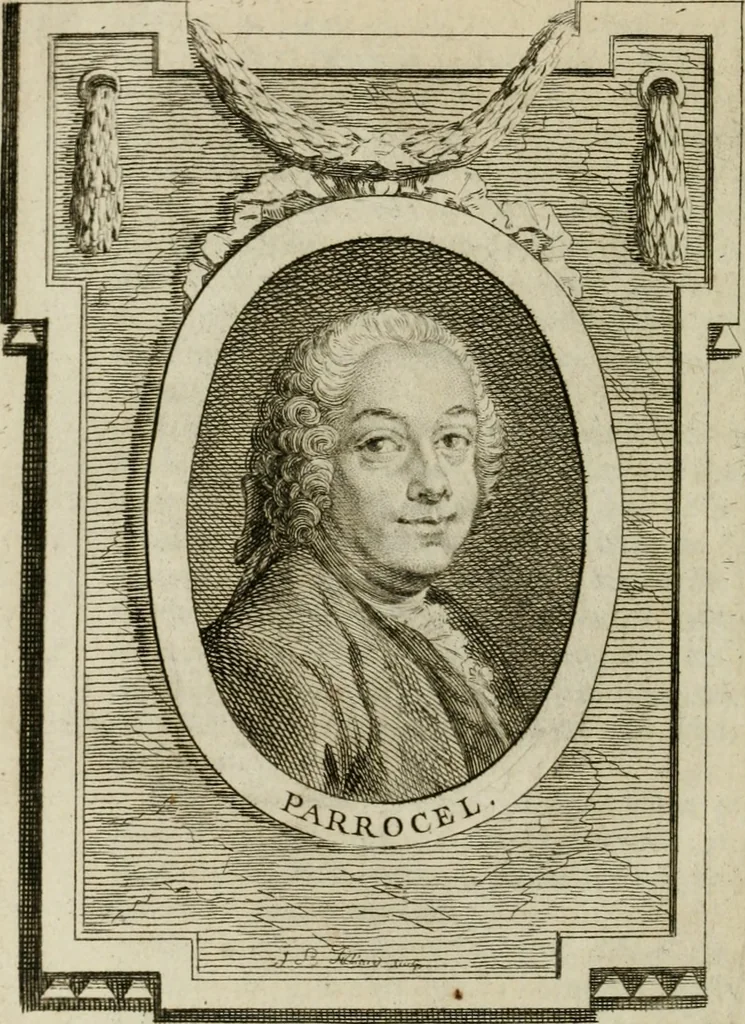 An illustration from Abrégé de la vie des plus fameux peintres, avec leurs portraits gravés en taille-douce, les indications de leurs principaux ouvrages, quelques réflexions sur leurs caractères, et la maniere de connoître les desseins et les tableaux des grands maîtres, 1762, leaf 561