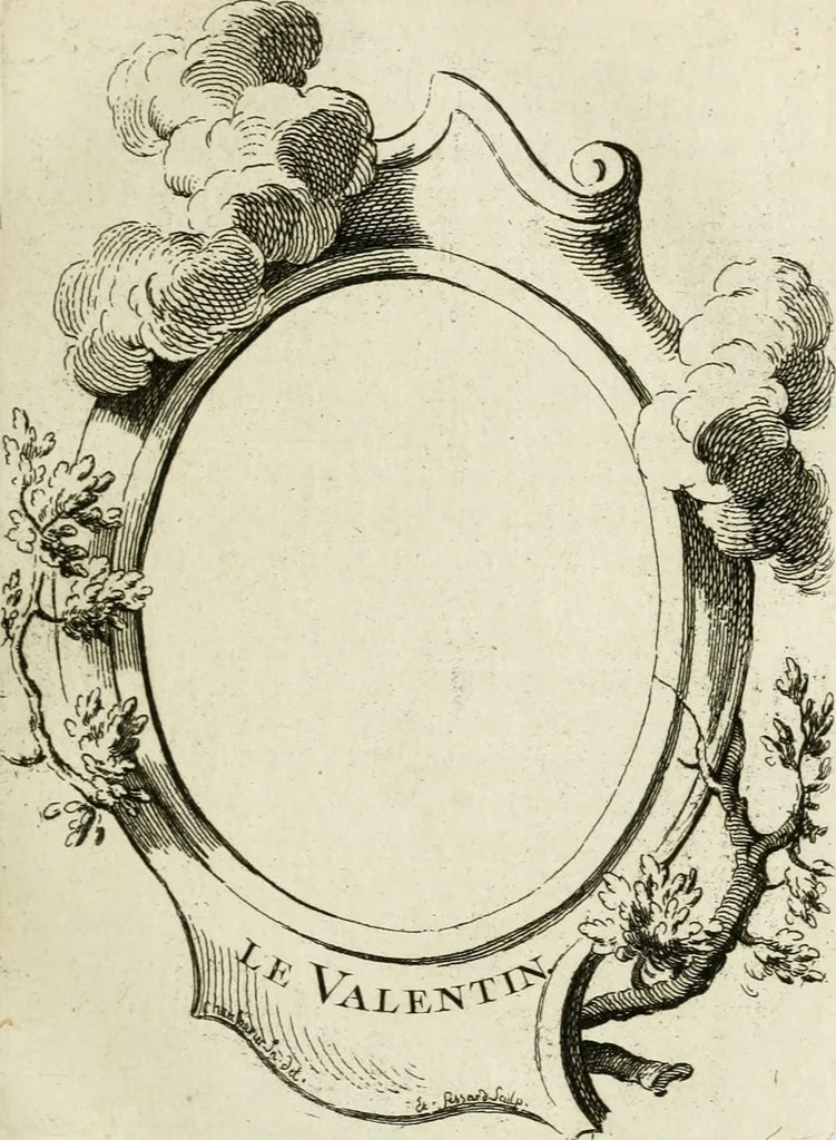 An illustration from Abrégé de la vie des plus fameux peintres, avec leurs portraits gravés en taille-douce, les indications de leurs principaux ouvrages, quelques réflexions sur leurs caractères, et la maniere de connoître les desseins et les tableaux des grands maîtres, 1762, leaf 76