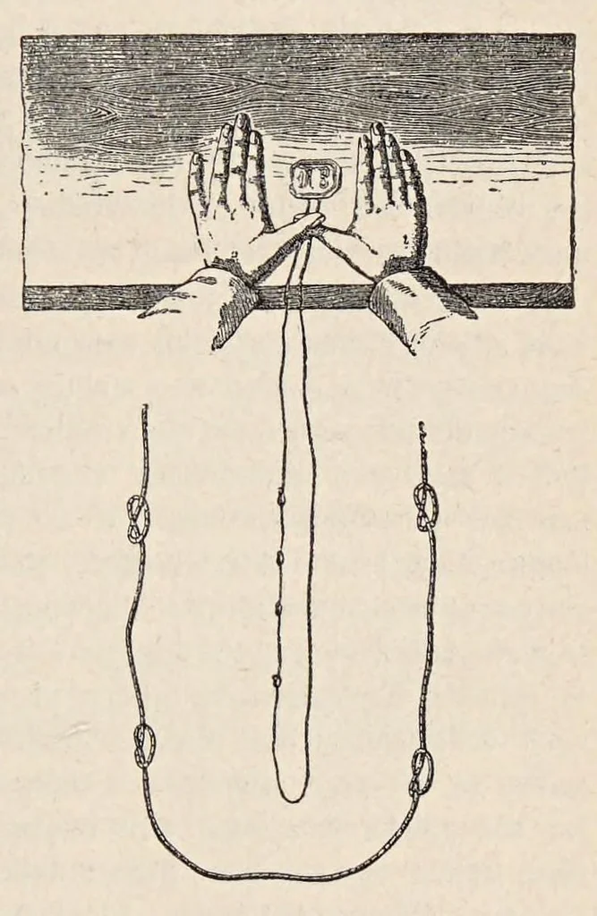 An illustration from Aberglaube und zauberei von den ältesten zeiten an bis in die gegenwart, 1898, leaf 9
