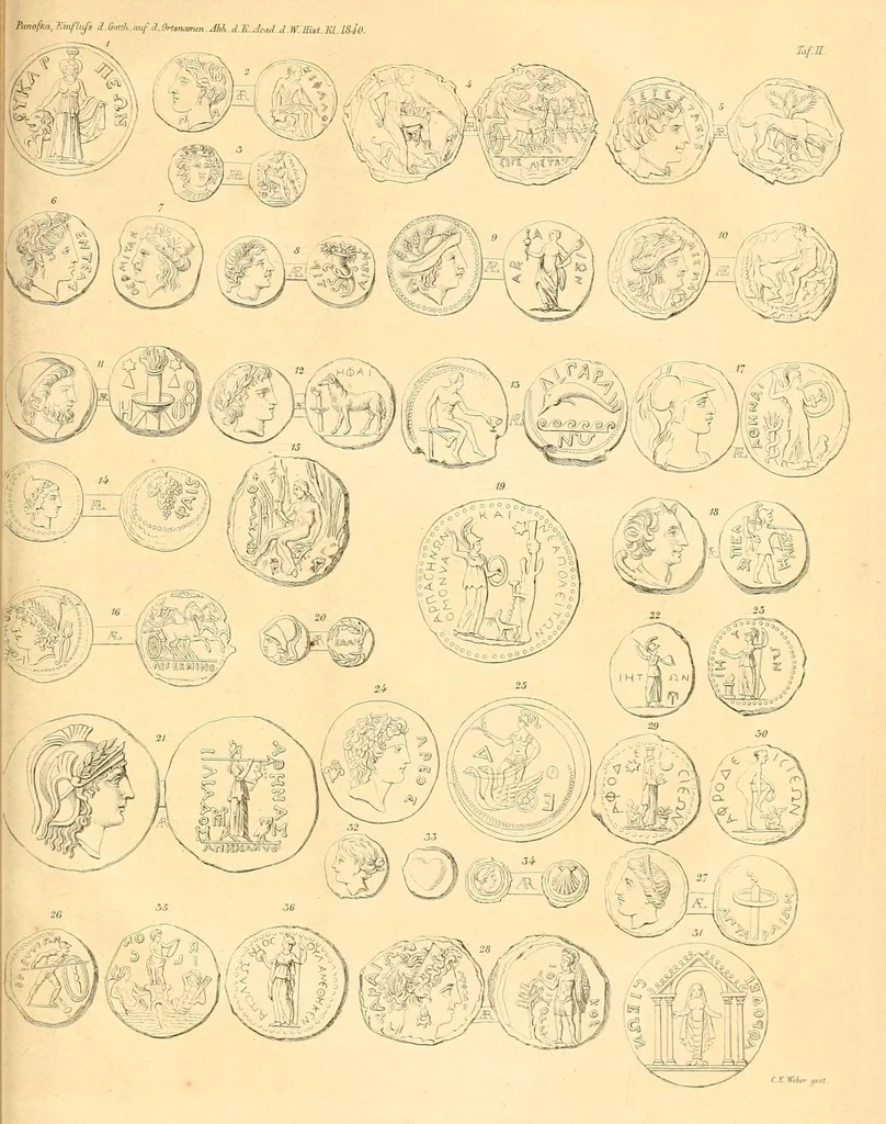 An illustration from Abhandlungen der Königlichen Akademie der Wissenschaften in Berlin, 1822, leaf 997