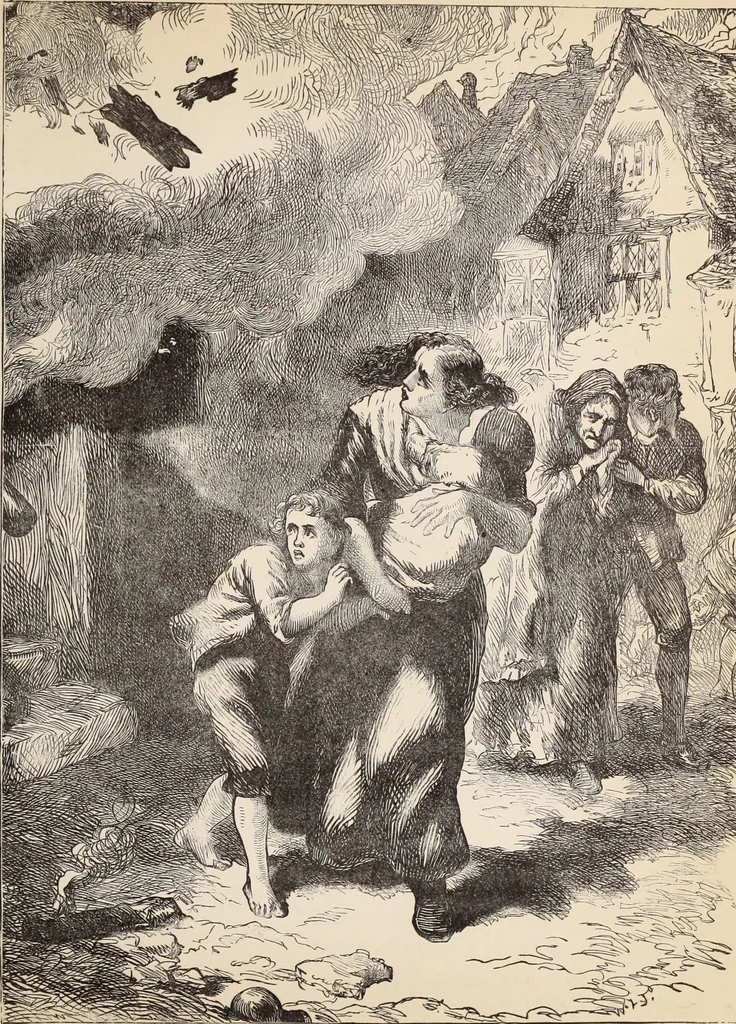 An illustration from Aboard the Mavis : it is told in this book how five boys and five girls cruise in the schooner "Mavis" about the east end of Long Island, and how, in, 1880, leaf 152