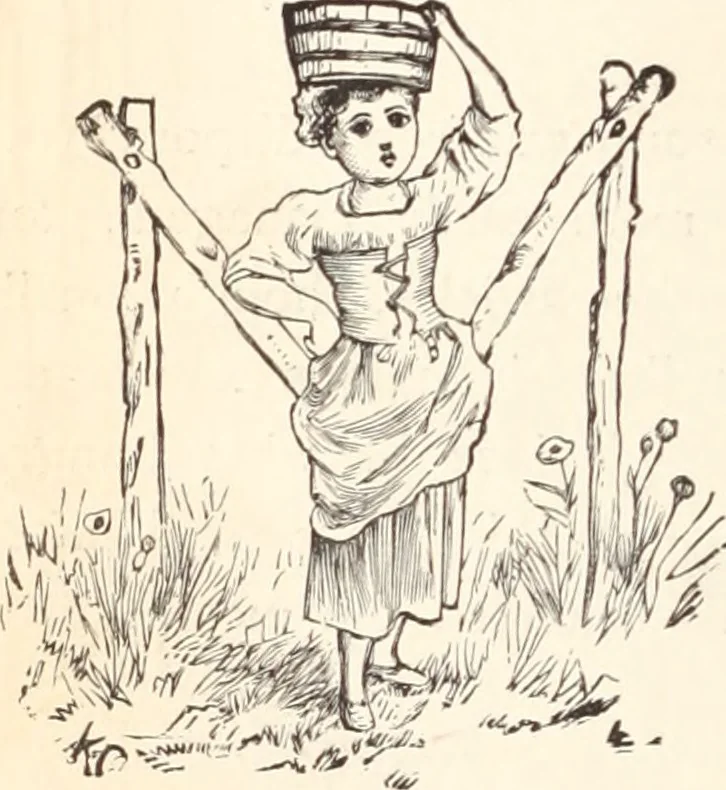 An illustration from Aboard the Mavis : it is told in this book how five boys and five girls cruise in the schooner "Mavis" about the east end of Long Island, and how, in, 1880, leaf 155