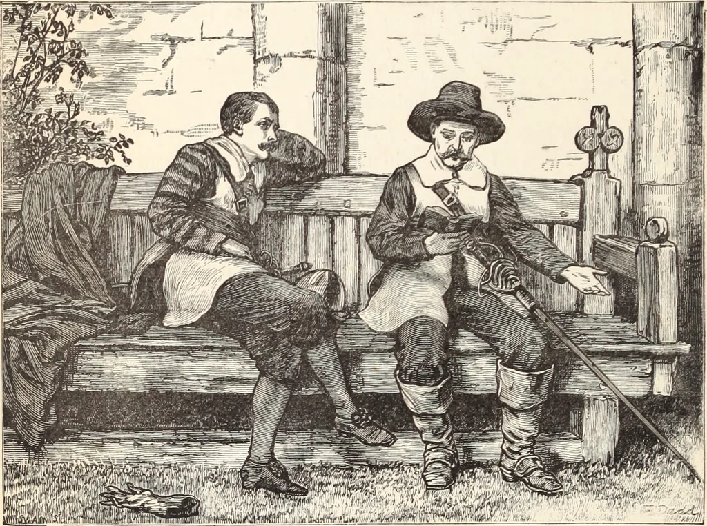 An illustration from Aboard the Mavis : it is told in this book how five boys and five girls cruise in the schooner "Mavis" about the east end of Long Island, and how, in, 1880, leaf 191