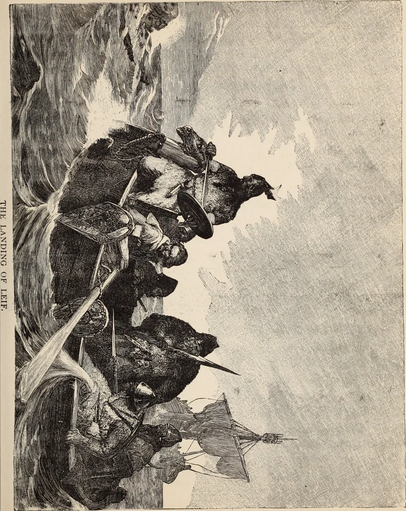 An illustration from Aboard the Mavis : it is told in this book how five boys and five girls cruise in the schooner "Mavis" about the east end of Long Island, and how, in, 1880, leaf 30