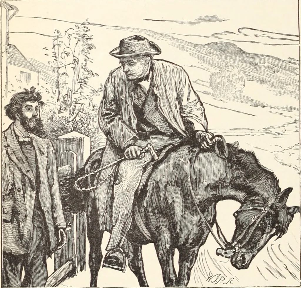 An illustration from Aboard the Mavis : it is told in this book how five boys and five girls cruise in the schooner "Mavis" about the east end of Long Island, and how, in, 1880, leaf 93