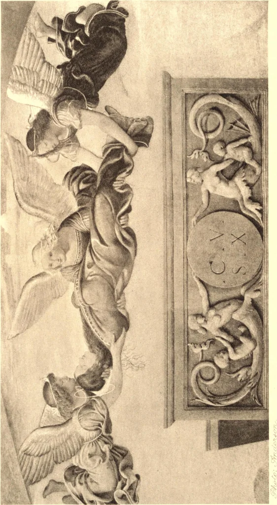 An illustration from A Book of angels, 1906, leaf 203