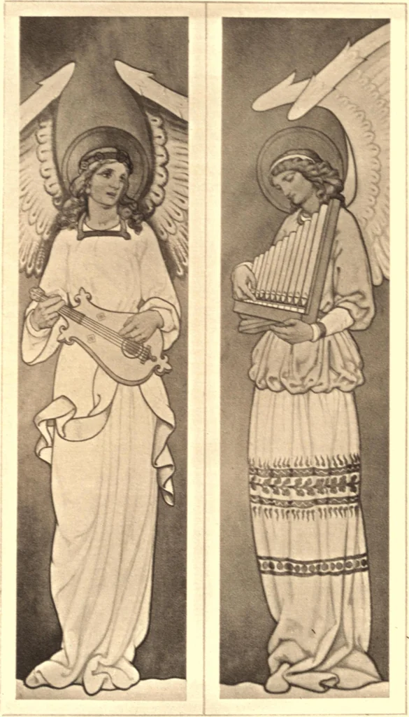 An illustration from A Book of angels, 1906, leaf 51