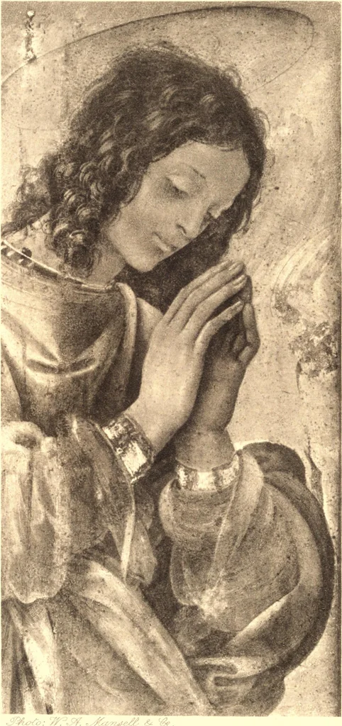 An illustration from A Book of angels, 1906, leaf 77