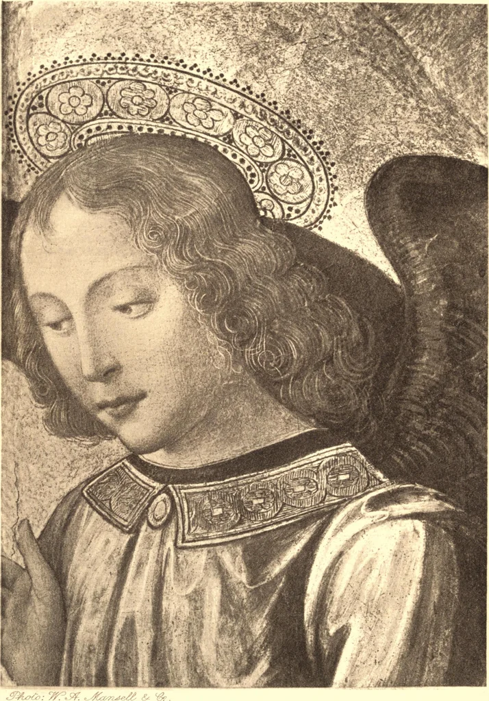 An illustration from A Book of angels, 1906, leaf 9