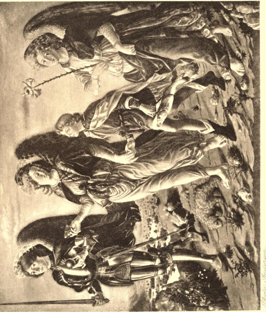 An illustration from A Book of angels, 1906, leaf 99