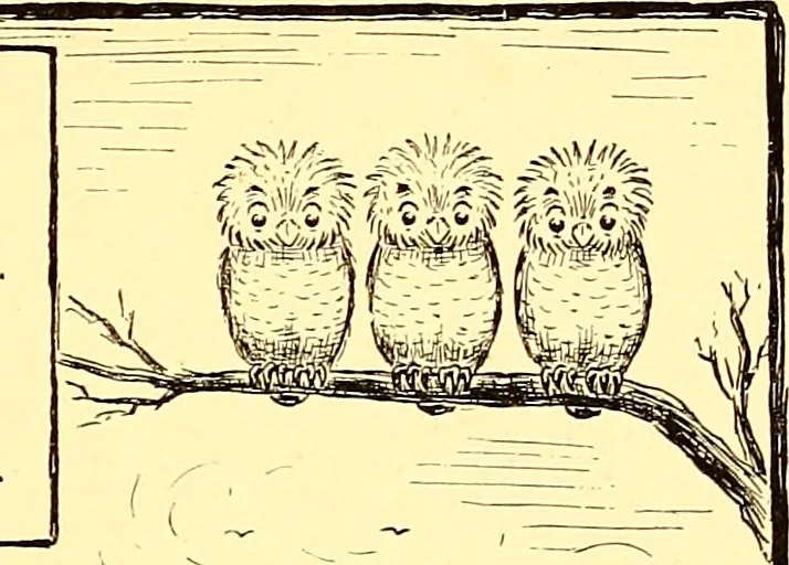 An illustration from [A book of cheerful cats and other animated animals, 1892, leaf 54