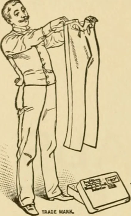 An illustration from About advertising and printing. A concise, practical, and original manual on the art of local advertising, 1889, leaf 147