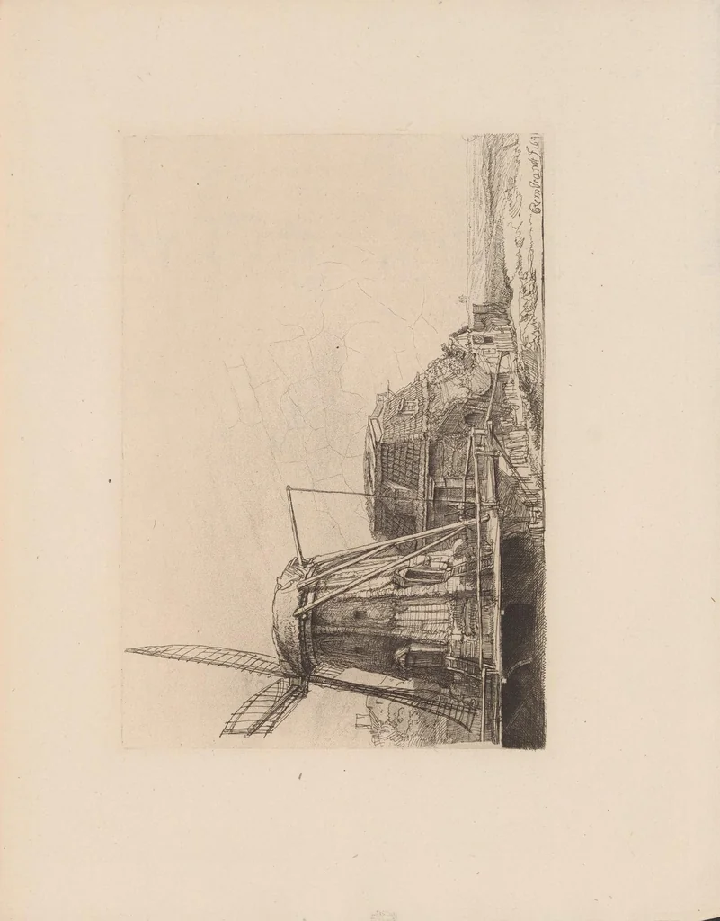 An illustration from About etching : Part I. Notes by Mr. Seymour Haden on a collection of etchings and engravings by the great masters, lent by him to the Fine Art Society to illustrate the subject of etching. Part II. An annotated catalogue of the examples exhibited of etchers and painter-engravers' work, 1879, leaf 91