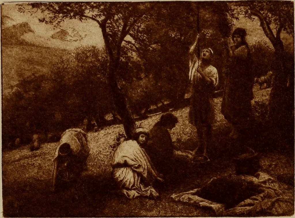 An illustration from About etching and etchers; or, Short talks about the graphic arts, artists and some of their latest productions. Illustrated, 1890, leaf 30